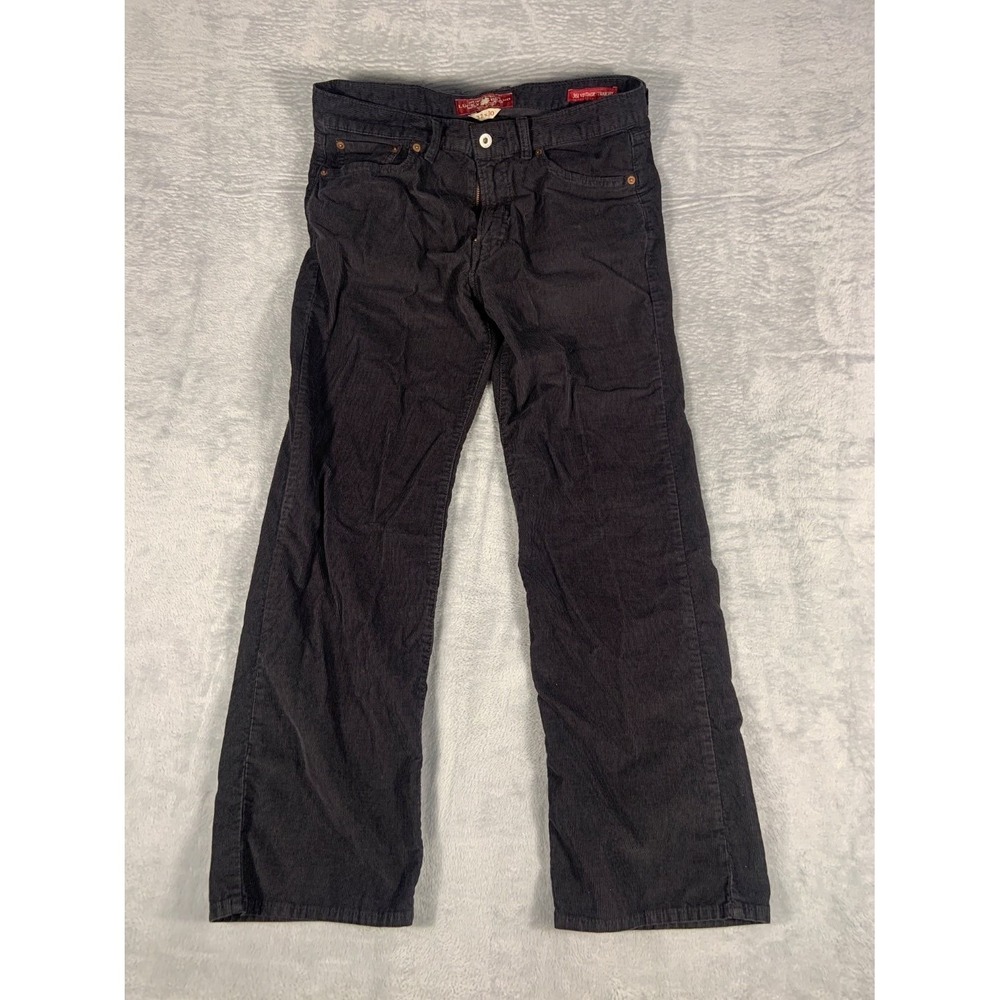 Lucky Brand 361 Men's Pants Size 32‎ Gray 5-POCKET Design Vintage Straight Blue
